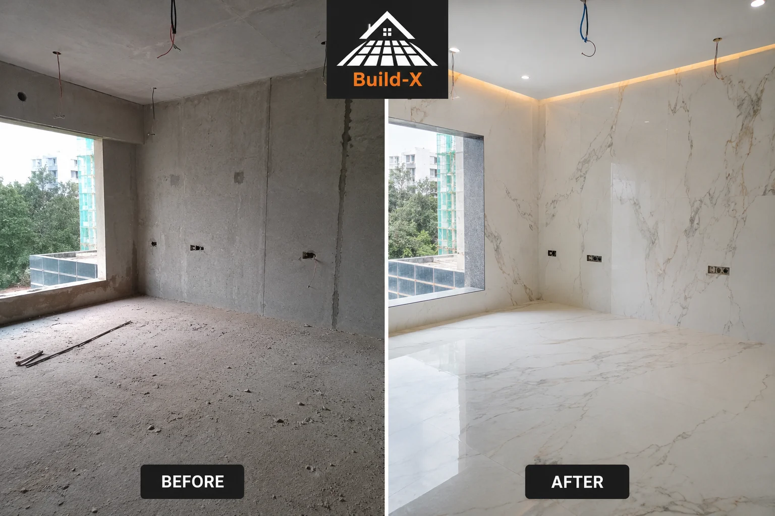 Living Room Tiling